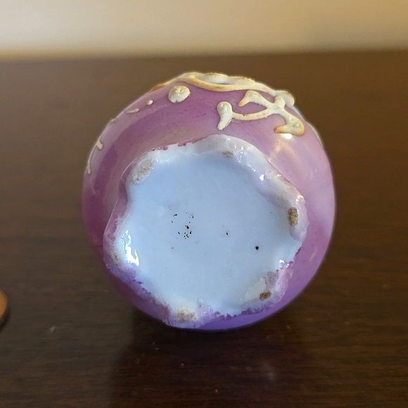 Vintage Japanese Moriage Dragonware Miniature Vase Grand Ole Opry Souvenir - Picture 5 of 5